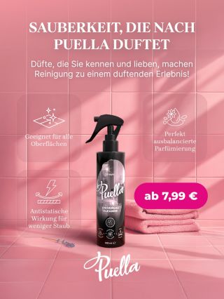 🎉 Das Warten ist vorbei! 🎉 Der universelle Puella-Reiniger ist da! Ihr habt uns geschrieben, wir haben zugehört – und...